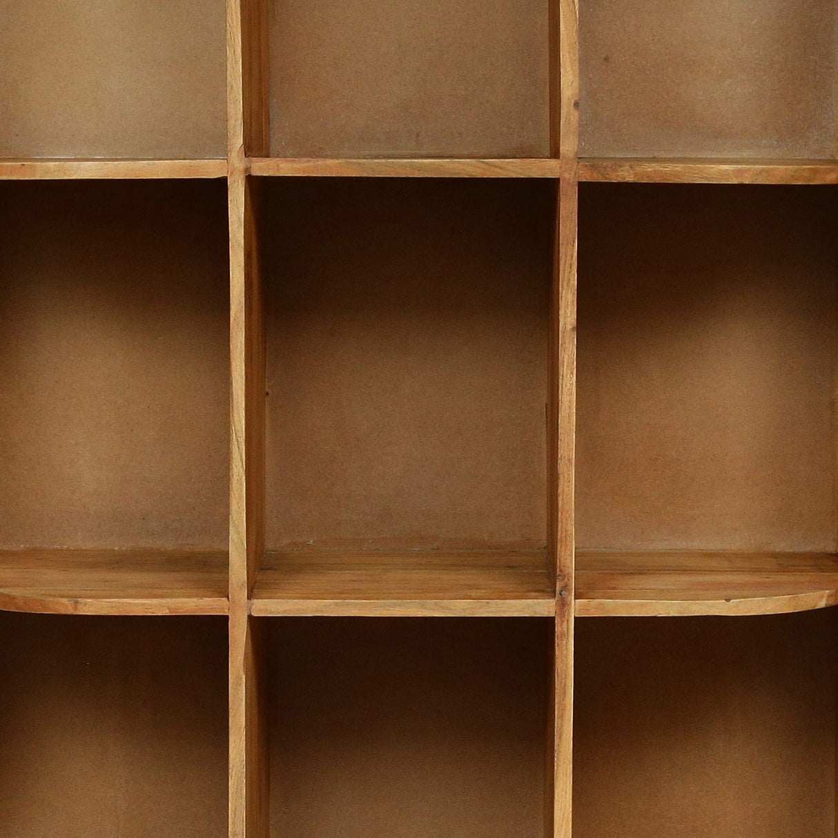 Quarrier Acacia Wood and Cane 3 Shelf Bookcase by Christopher Knight Home