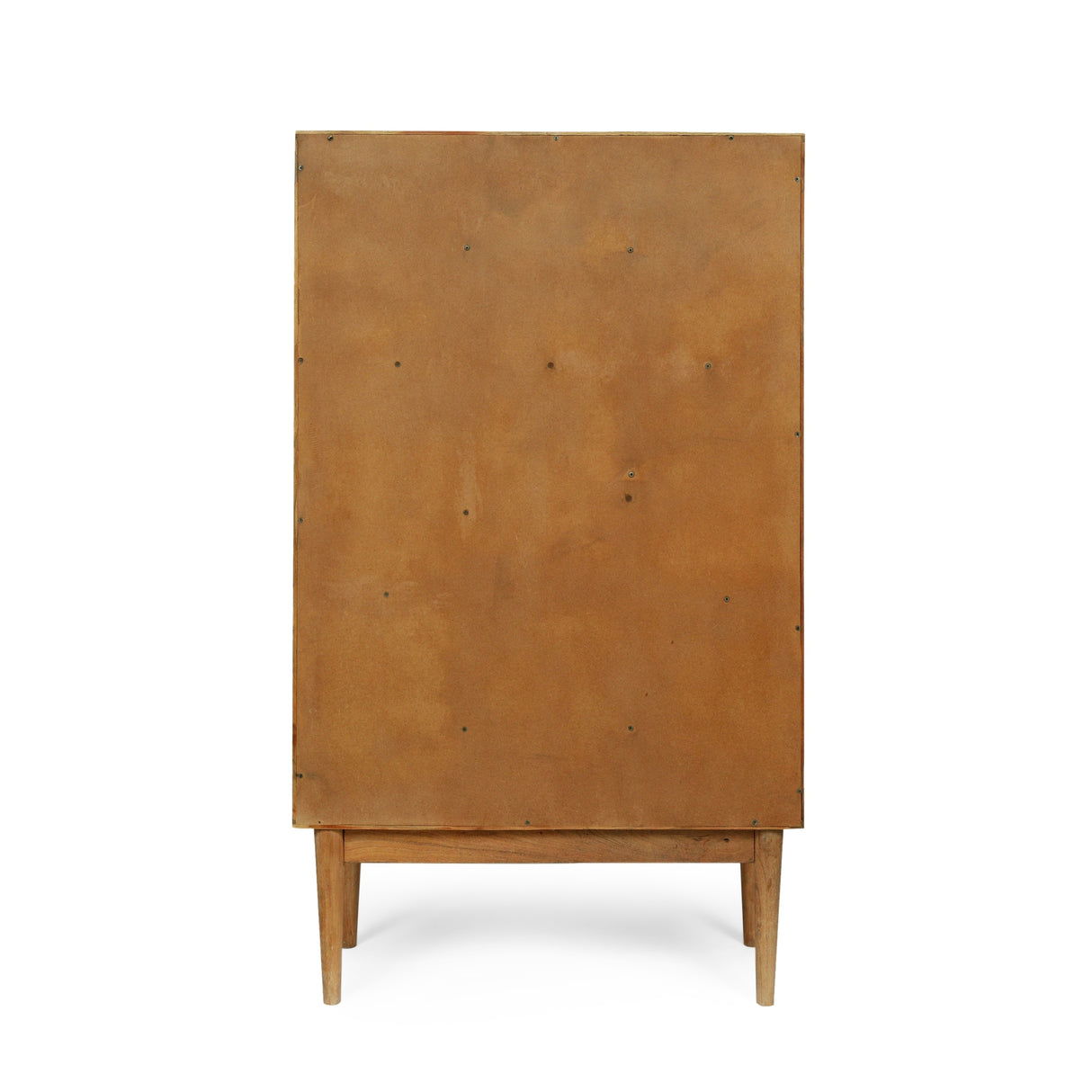 Quarrier Acacia Wood and Cane 3 Shelf Bookcase by Christopher Knight Home