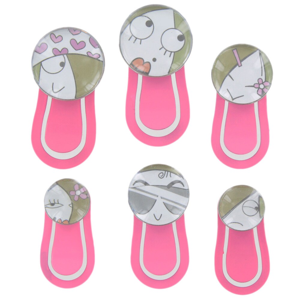 Quartet Bubble Magnets with Clips