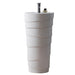 Quebec 17.5 in. Solid Surface Pedestal Sink, Bright White by James Martin Vanities