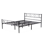 Queen Bed Frame with Headboard Heavy Duty Metal Platform Bed Frame, Noise Free Beds