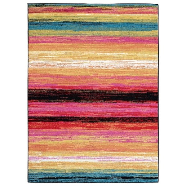 Porch & Den Murre Multi-colored Abstract Area Rug