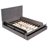 Queen/Full Size Tufted Storage Platform Bed