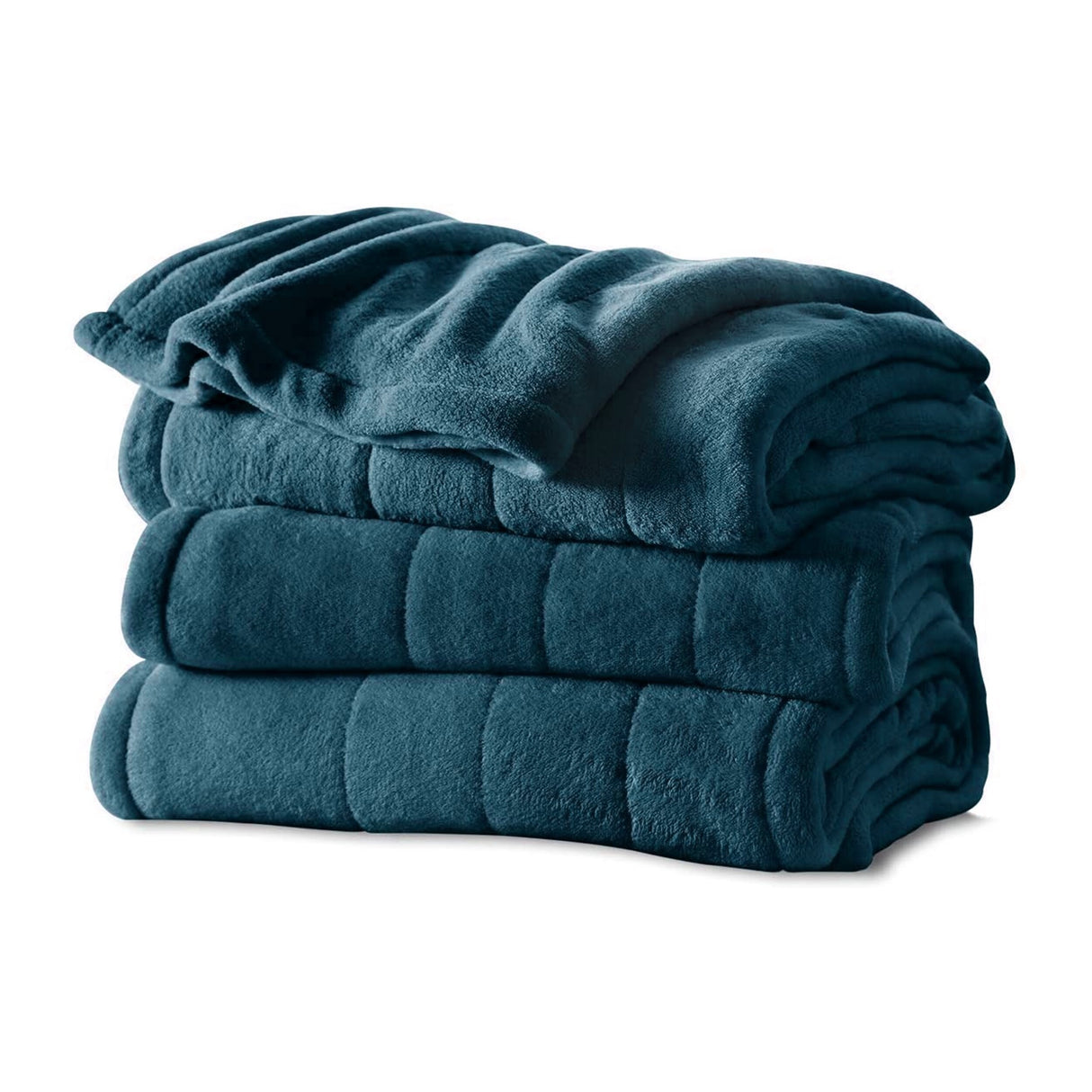 Queen Size Electric Heated Blanket in Ocean with Dual Control