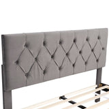 Queen Size Elegant Design Storage Bed Velvet Upholstered Platform Bed with a Big Drawer,No Box Spring required,Ease Assembly