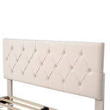 Queen Size Elegant Design Storage Bed Velvet Upholstered Platform Bed with a Big Drawer,No Box Spring required,Ease Assembly