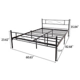 Queen Size Metal Bed Frame