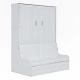 Queen Size Murphy Bed Wall Bed with Cushion