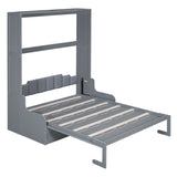 Queen Size Murphy Bed Wall Bed with Cushion
