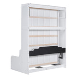 Queen Size Murphy Bed Wall Bed with Cushion