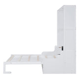 Queen Size Murphy Bed Wall Bed with Cushion