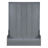 Queen Size Murphy Bed Wall Bed with Cushion