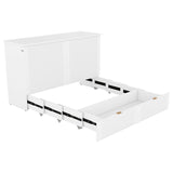 Queen Size Murphy Bed Wall Bed