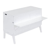 Queen Size Murphy Bed with USB Port and removable Shelves