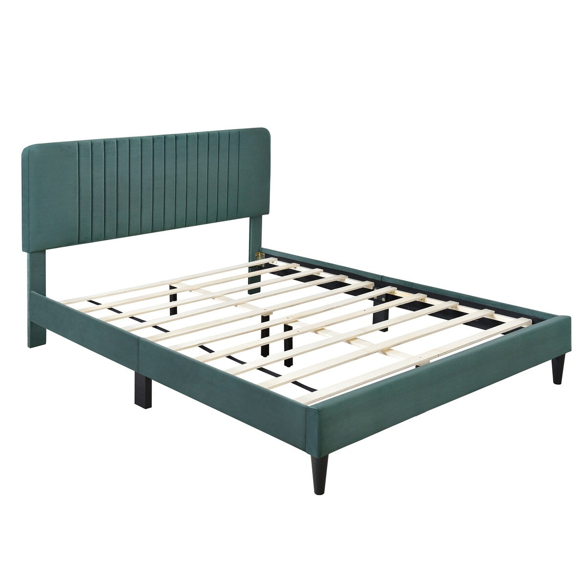 Queen Size Upholstered Platform Bed