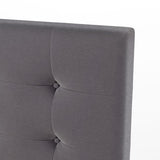 Queen Size Upholstered Storage Platform Bed with Tufted Headboard&4 Drawers