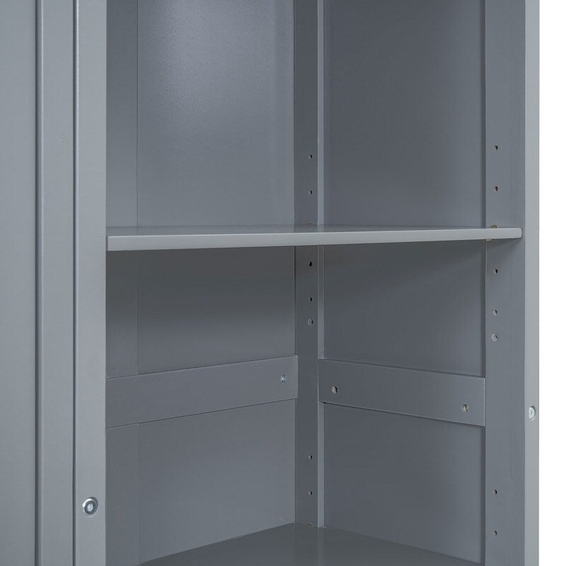 Queen Size Wooden Murphy Bed Wall Bed with Shelves