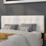 Quilted Tufted Upholstered Headboard