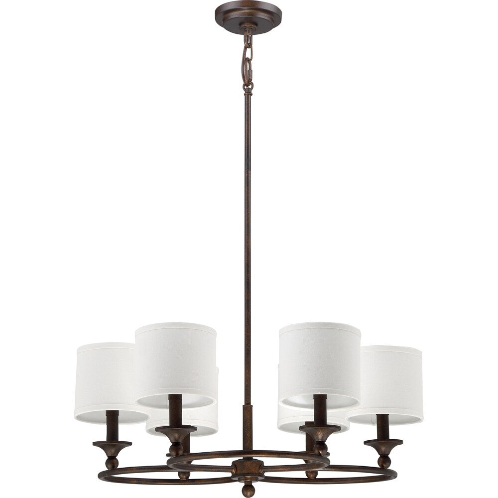 Quoizel Adams Chandelier with 6 Lights