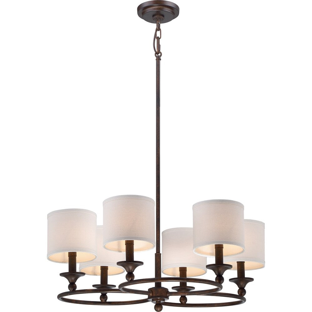 Quoizel Adams Chandelier with 6 Lights