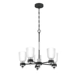 Quoizel Conrad Brushed Nickel 5-light Chandelier