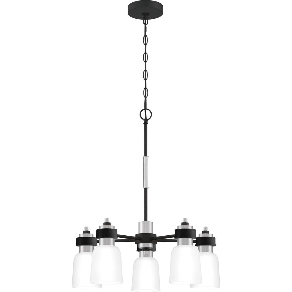 Quoizel Conrad Brushed Nickel 5-light Chandelier