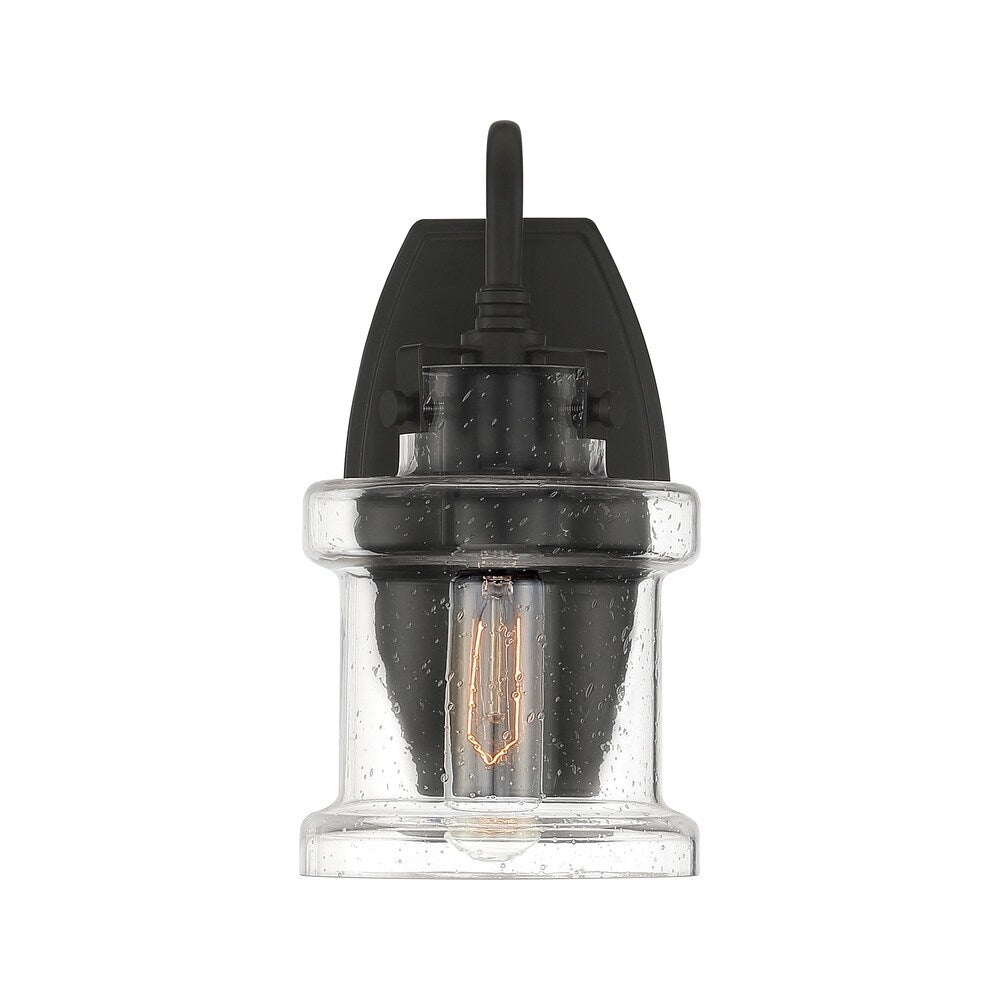Quoizel Danbury Earth Black 1-light Bath Light