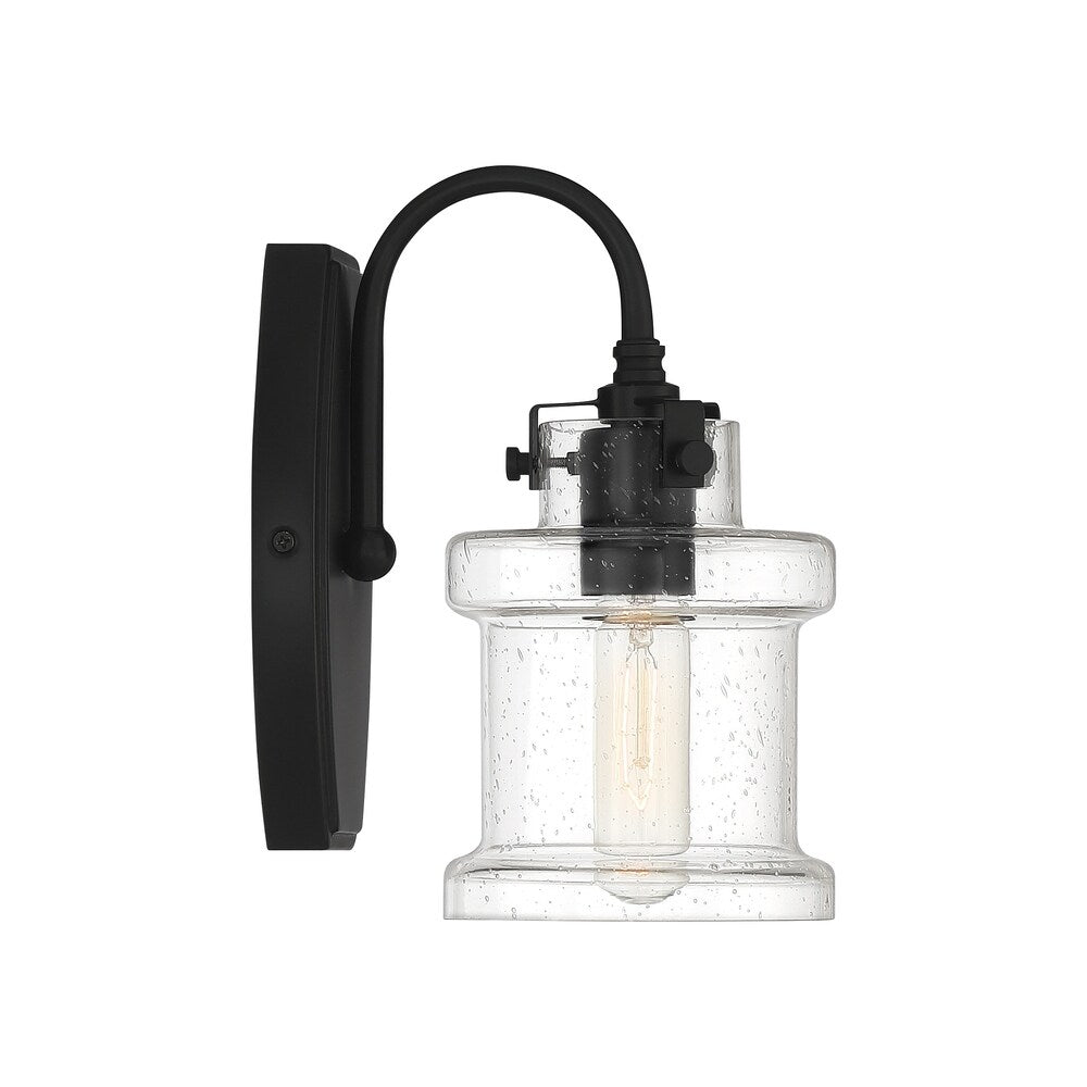 Quoizel Danbury Earth Black 1-light Bath Light