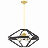 Quoizel Dorsey Western Bronze 4-light Pendant