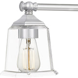Copper Grove Soctra 5-light Silvertone Bath Light