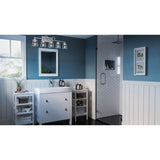Copper Grove Soctra 5-light Silvertone Bath Light