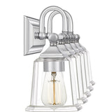Copper Grove Soctra 5-light Silvertone Bath Light