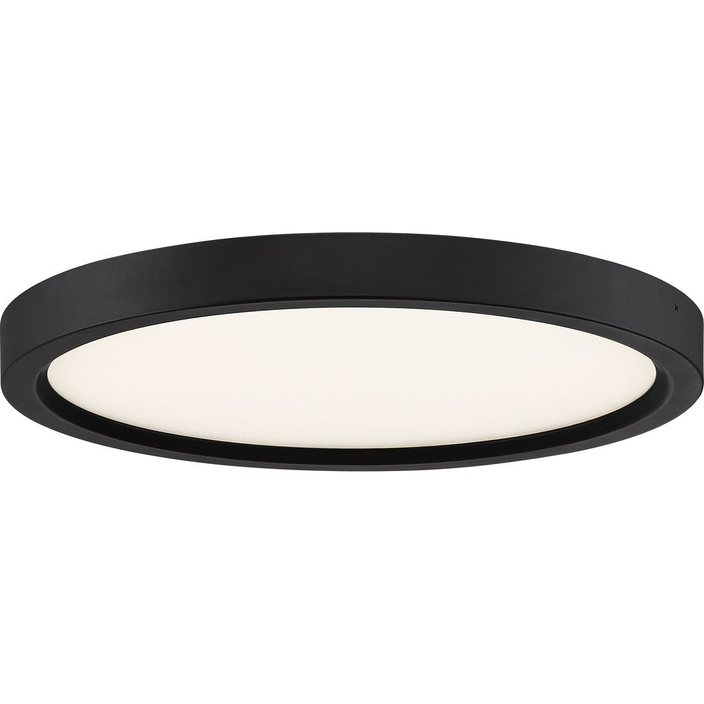 Quoizel Outskirt Aluminum 15-watt Flush Mount