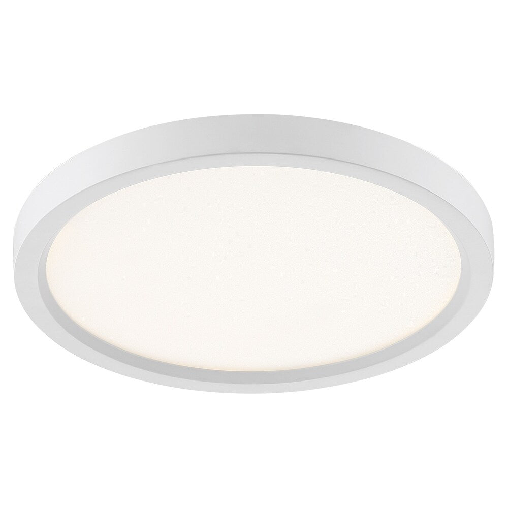 Quoizel Outskirt Aluminum 15-watt Flush Mount