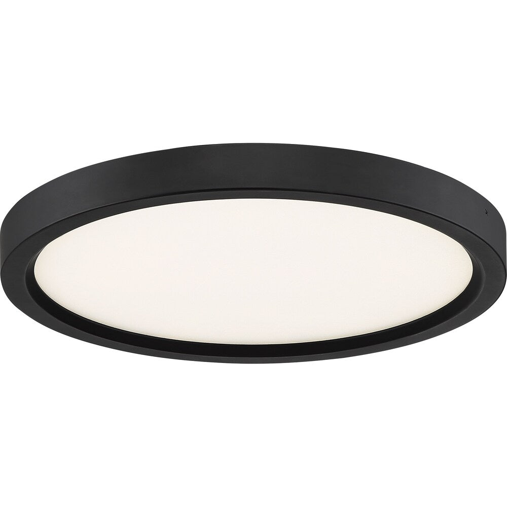 Quoizel Outskirt Aluminum 15-watt Flush Mount