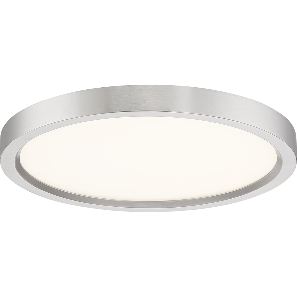 Quoizel Outskirt Aluminum 15-watt Flush Mount