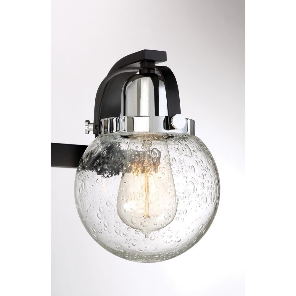 Quoizel Piermont Earth Black 3-light Bath Light