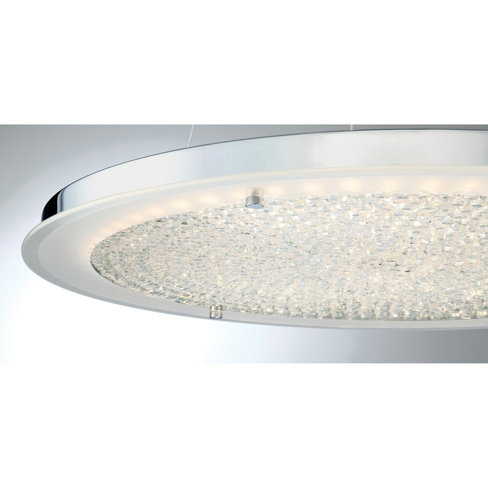 Quoizel Platinum Collection Blaze Polished Chrome Pendant
