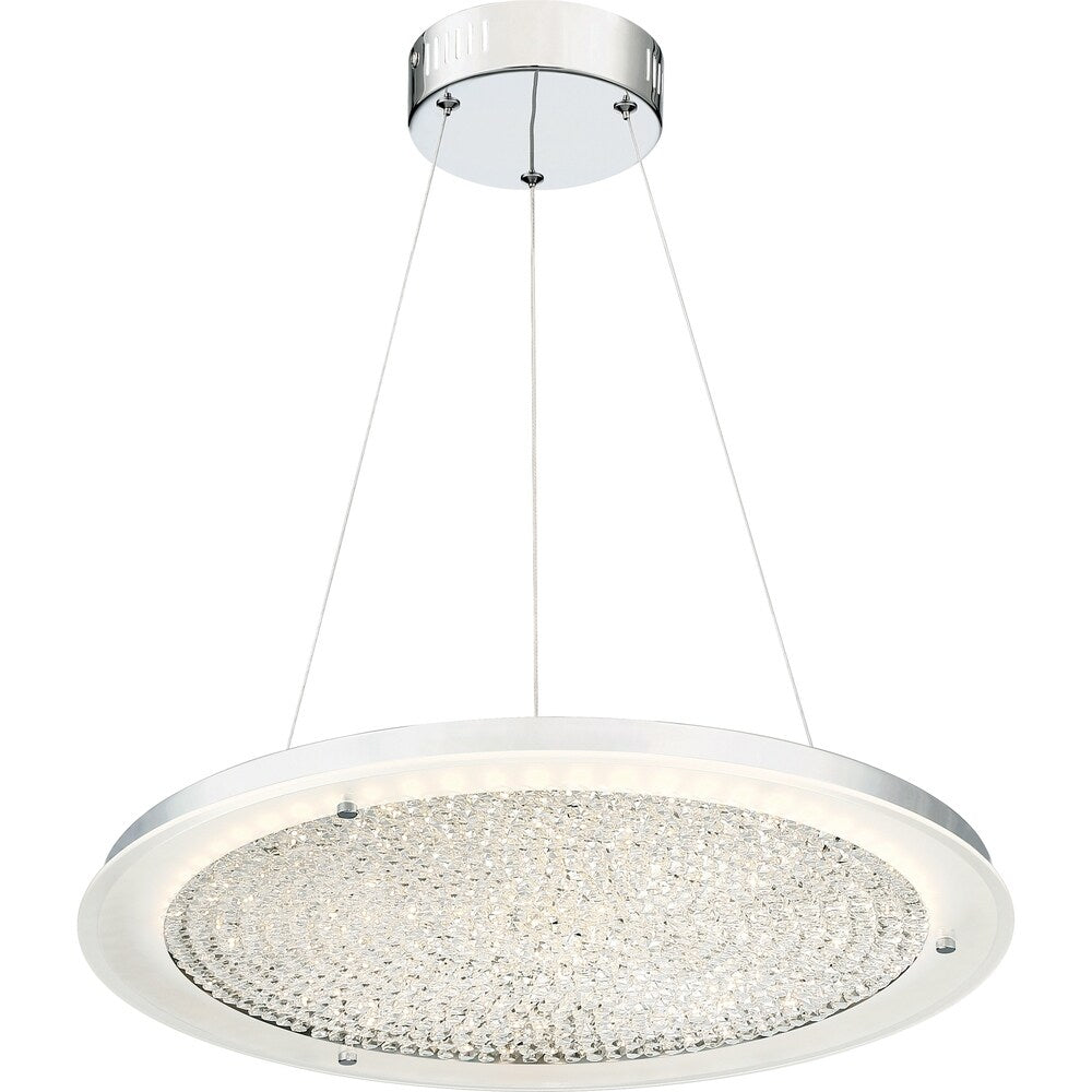 Quoizel Platinum Collection Blaze Polished Chrome Pendant