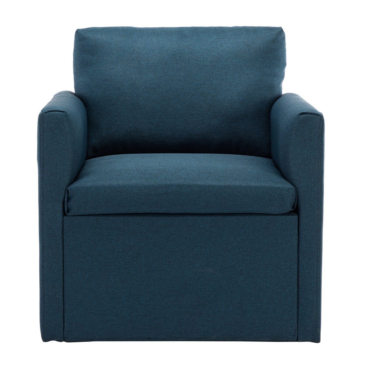 Qwork Modern Upholstered Single Sofa Armchair Accent Chair