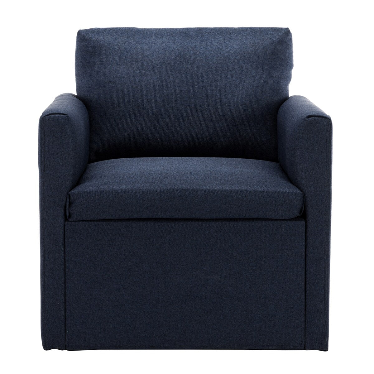 Qwork Modern Upholstered Single Sofa Armchair Accent Chair