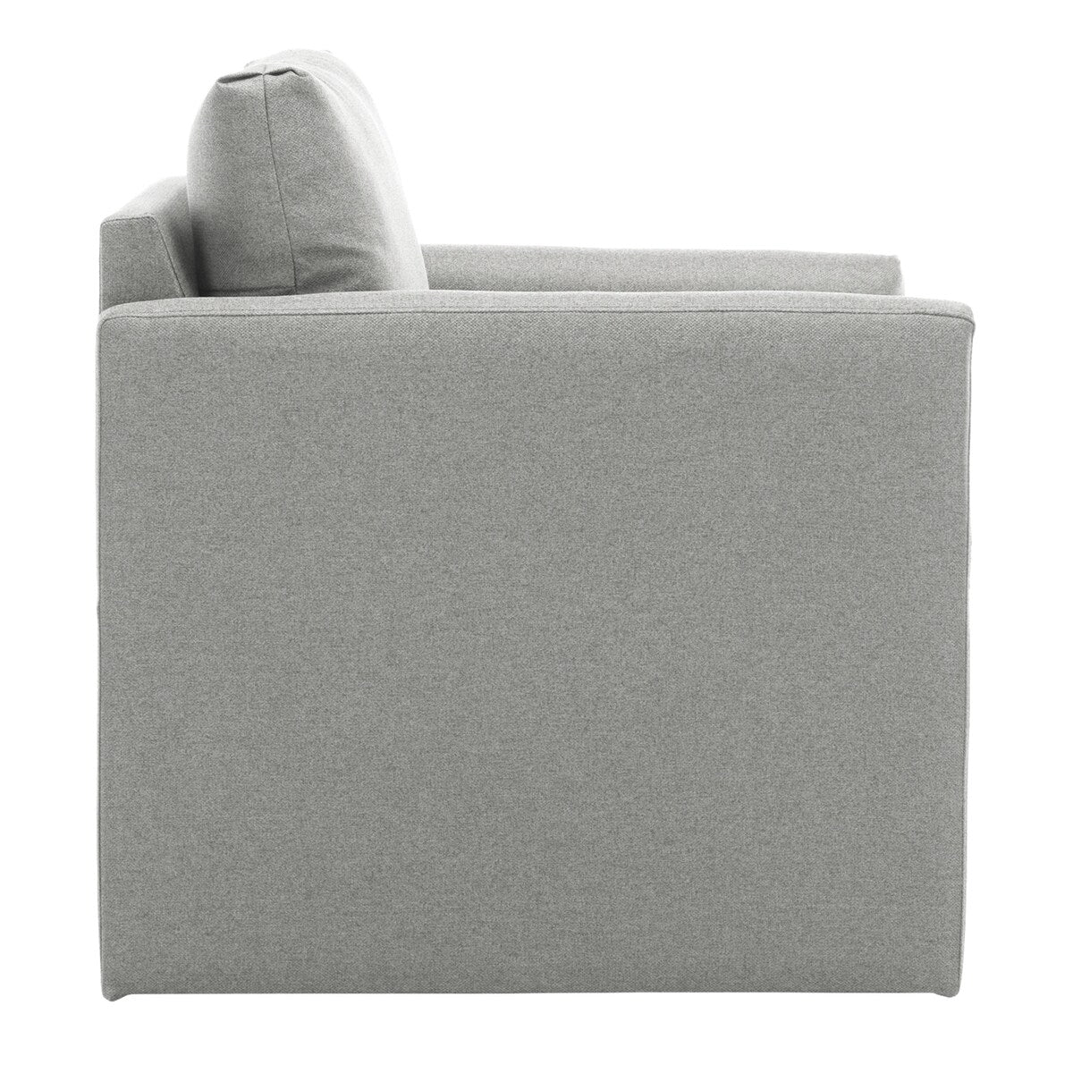 Qwork Modern Upholstered Single Sofa Armchair Accent Chair