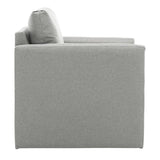 Qwork Modern Upholstered Single Sofa Armchair Accent Chair