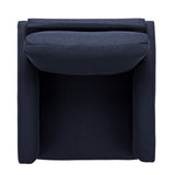 Qwork Modern Upholstered Single Sofa Armchair Accent Chair