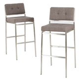 Christopher Knight Home Qyto 30-inch Fabric Barstool (Set of 2)