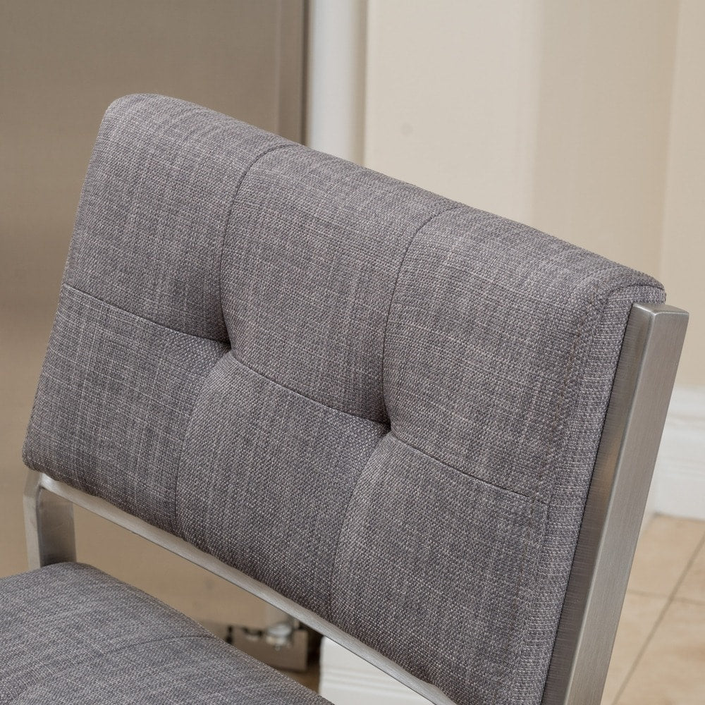 Christopher Knight Home Qyto 30-inch Fabric Barstool (Set of 2)
