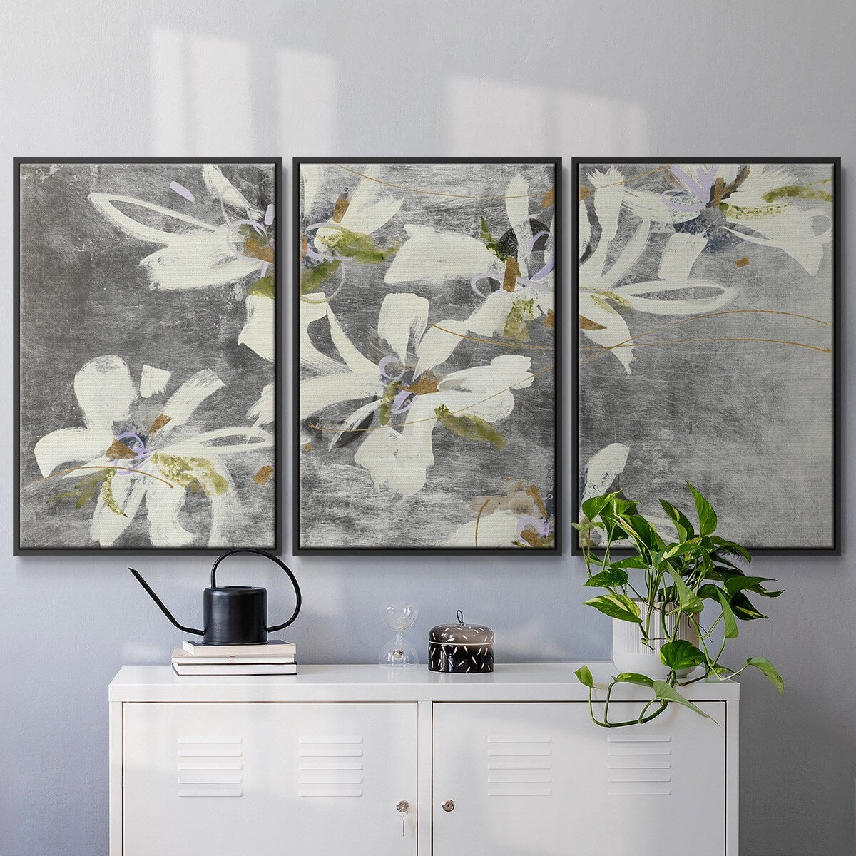 READING THE TEA LEAVES - Multi Piece Framed Canvas