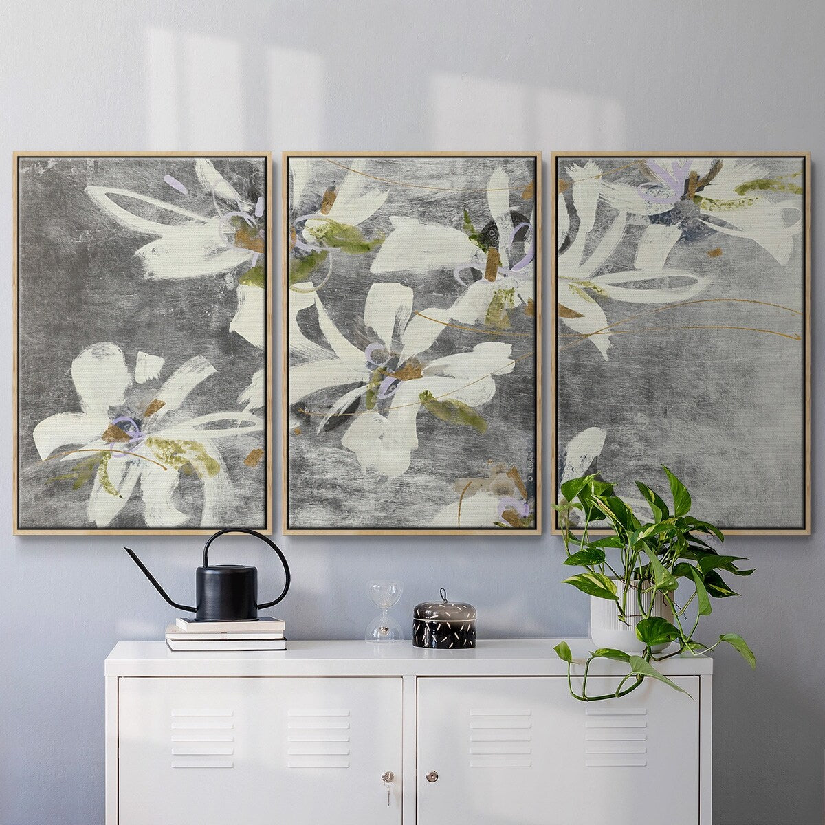 READING THE TEA LEAVES - Multi Piece Framed Canvas