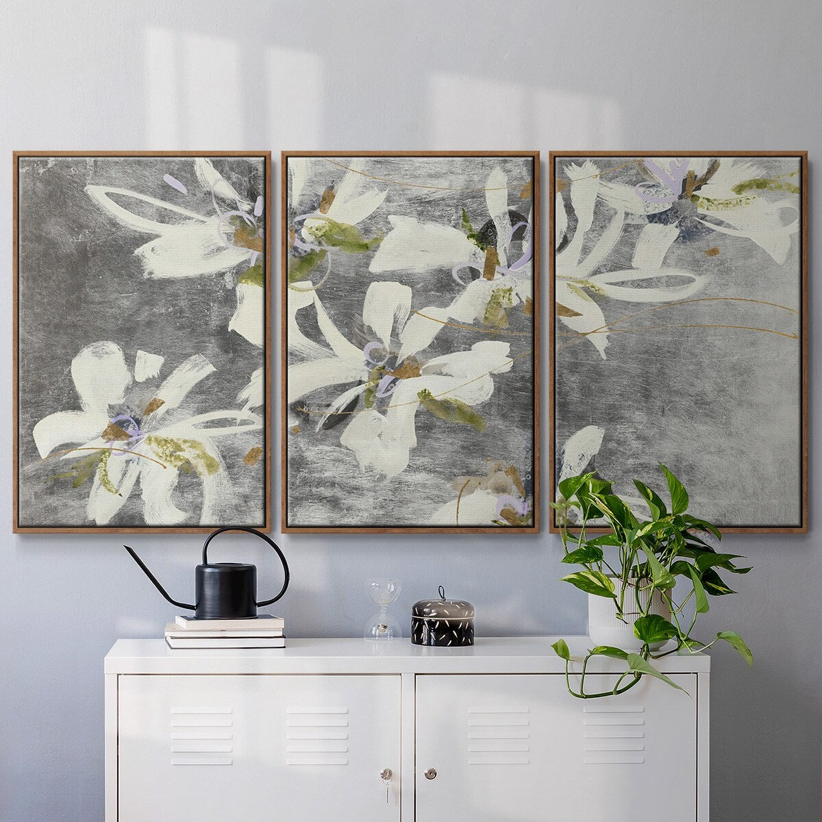 READING THE TEA LEAVES - Multi Piece Framed Canvas