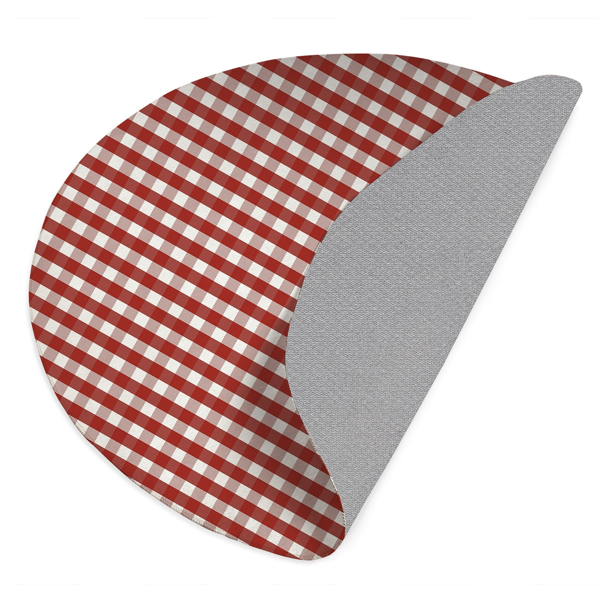 RED GINGHAM DREAM Outdoor Rug By Kavka Designs